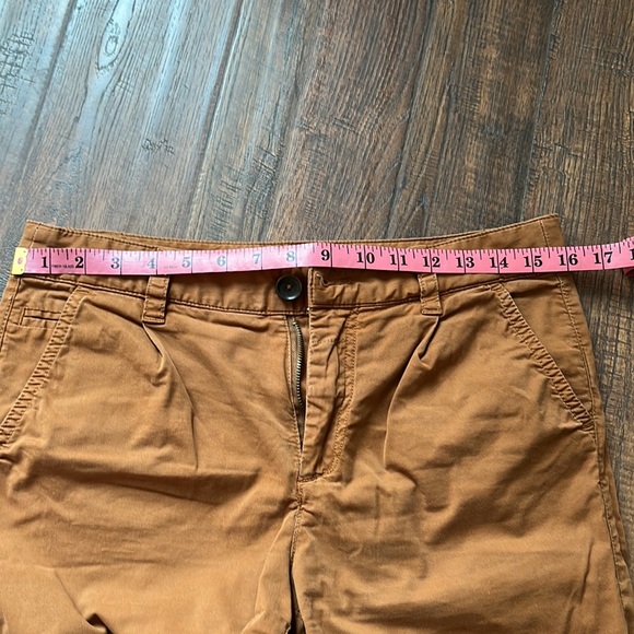 Anthropologie Scout tapered leg pant in ochre (deep rust/orange) size 26 - Picture 11 of 13